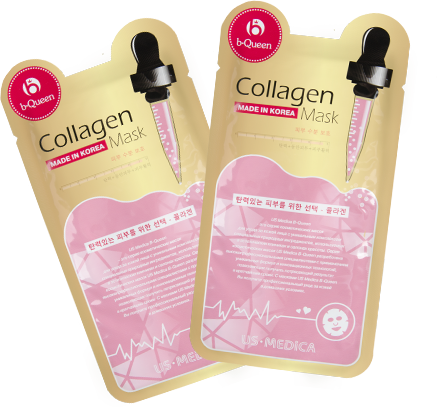 Маска для лица с коллагеном US MEDICA Collagen Mask